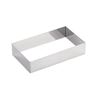 Molde Rectangular Acero Inox 59,5x39,5x4Cm - 11H4L59-0