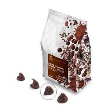 Gotas Chocolate Mignon Dark 45% Cacao - 3x4Kg - 8337-0