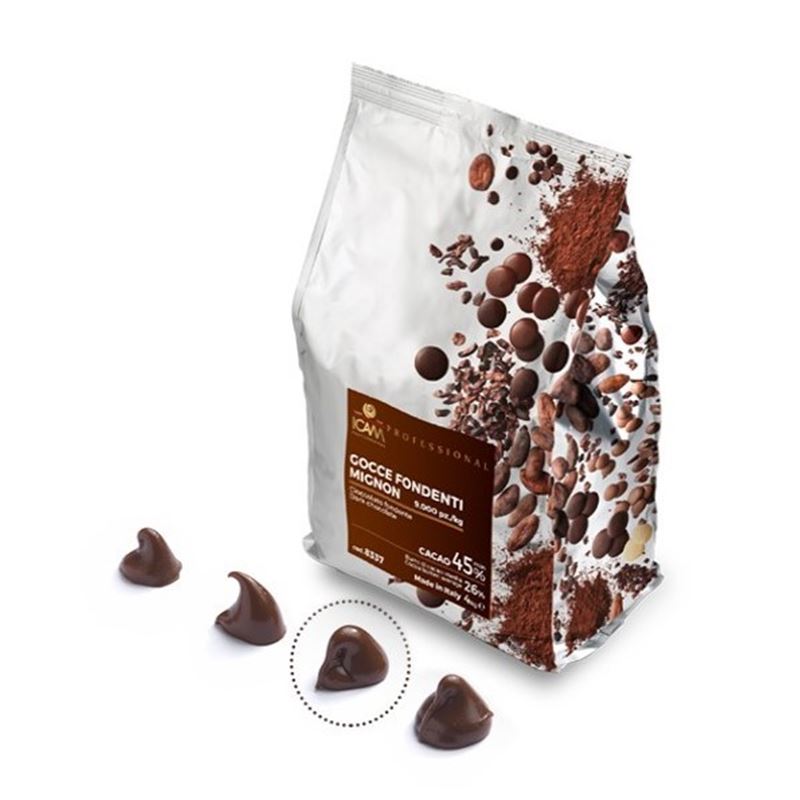 Gotas Chocolate 45% Cacao Mignon Dark - 4Kg - 8337B-0