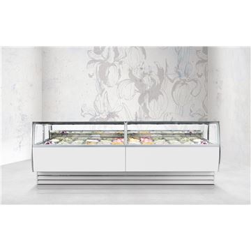 Vitrina Horizontal Gioia 12+12 Sabores - 2140x1123x1200Mm - Y0302001-2