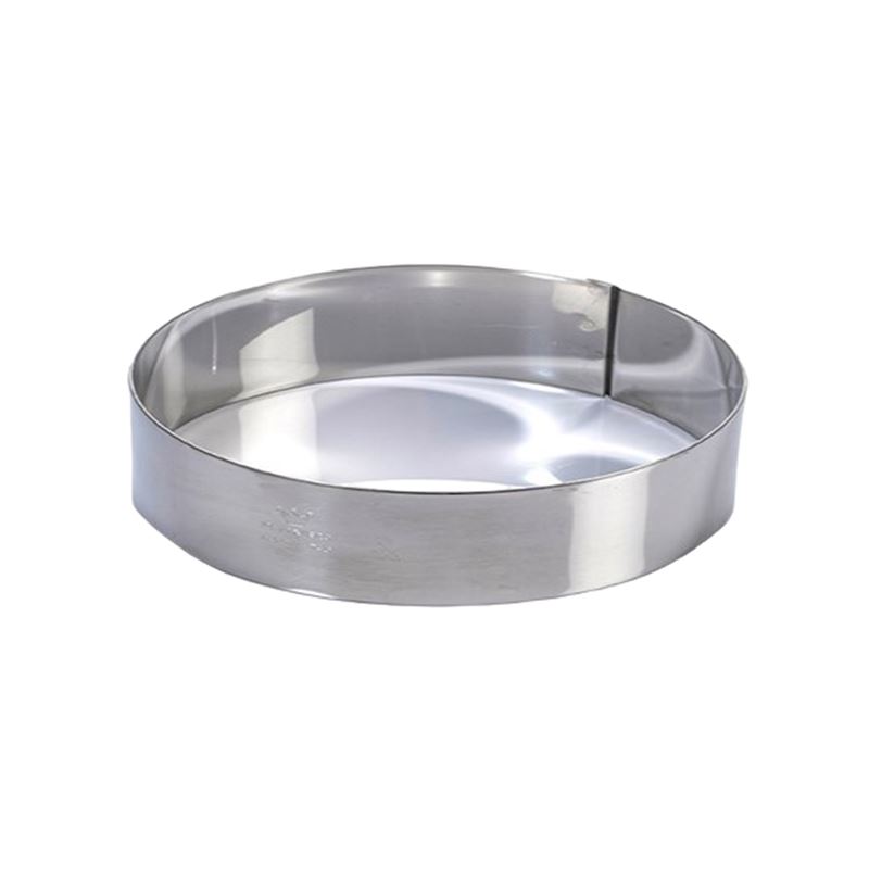 Molde Redondo Acero Inox - D 14 H 2.5Cm - 1H25X14-0