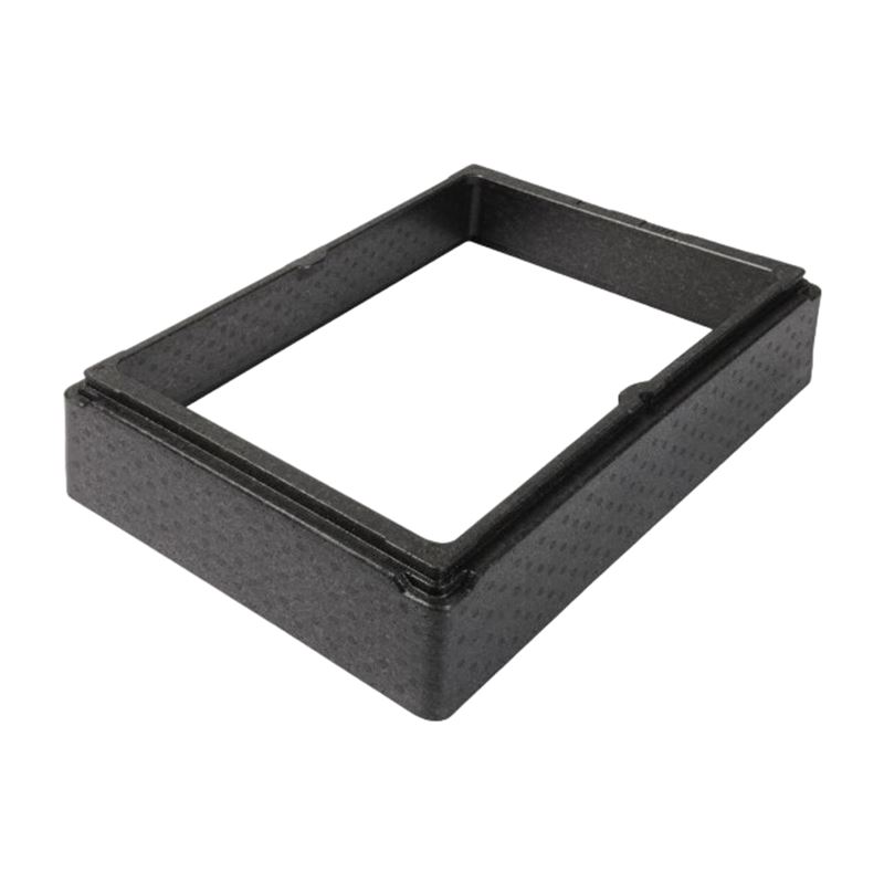 Extensión Contenedor Isotérmico GN 1/1 Ice Box Negro - 538x337x90Mm - 13473-0