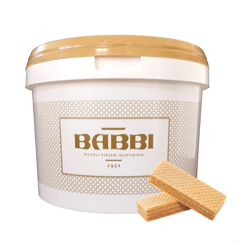 Pasta Waferini Oblea Crema Vainilla - 2,5Kg - 1280105-0