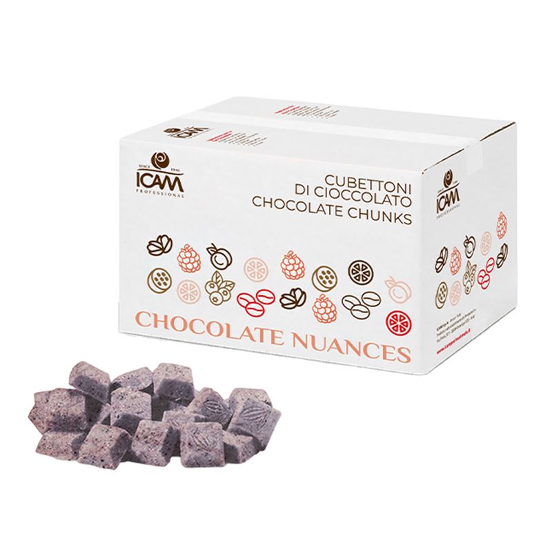 Cubitos Chocolate Blanco Arándanos - 4Kg - 8119-0