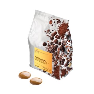 Chocolate Blanco Caramelo Vanini Aurum 35% Cacao - 3x4Kg - 8288-0