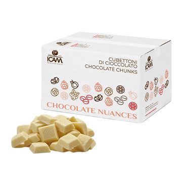 Cubitos Chocolate Blanco Maracuyá - 1x4Kg - 8402-0