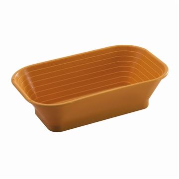 Cesta Levadura Rectangular Plástico 750Gr - 24x14x9Cm - BASKET108-0