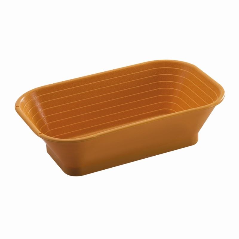 Cesta Levadura Rectangular Plástico - 24x14x9Cm 750Gr - BASKET108-0