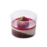 Cubilete Vaso Postre Plástico Transparente D 78 H 57Mm - 100Uds - PMOTO005-1