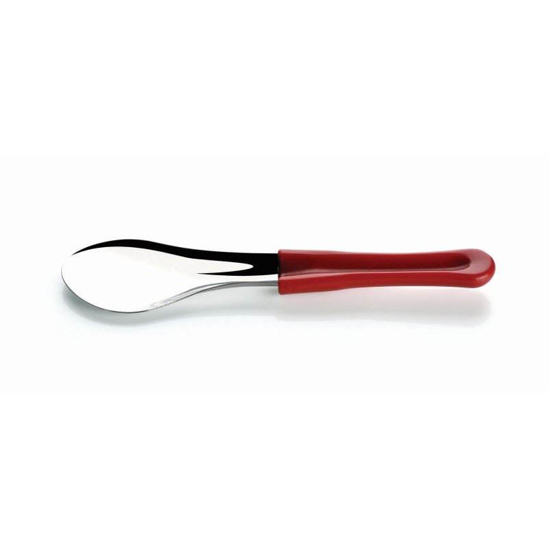 Espátula Heladería Acero Inox Mango Rojo - 26Cm - P71R