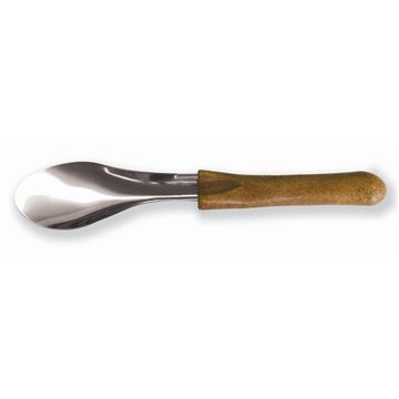 Espátula Heladería Acero Inox Mango Madera - 26Cm - P83_2