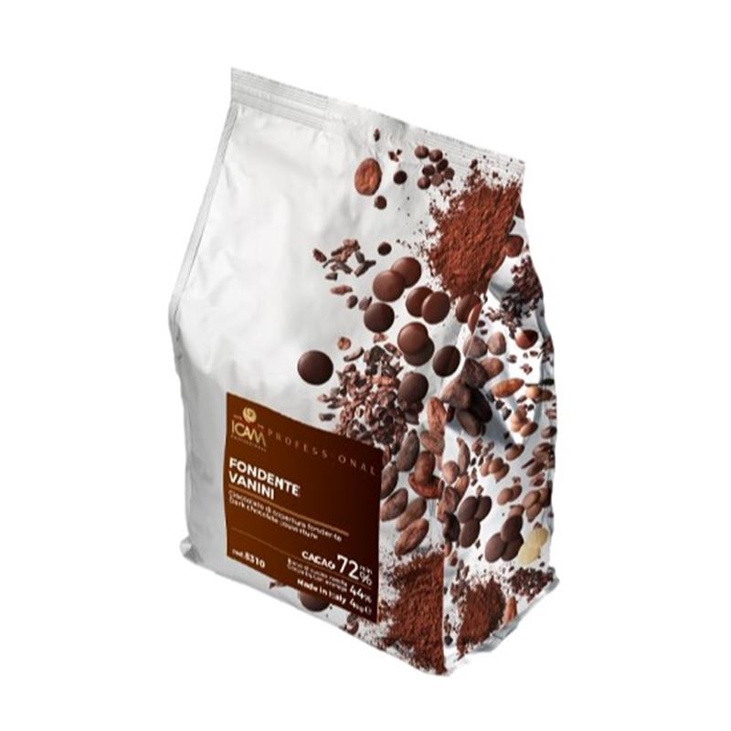 Chocolate Negro Vanini 72% Cacao - 3x4Kg - 8310_1