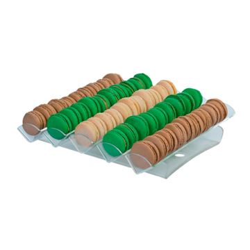 Expositor Macarons 5 Filas - 50Uds - AG05801.