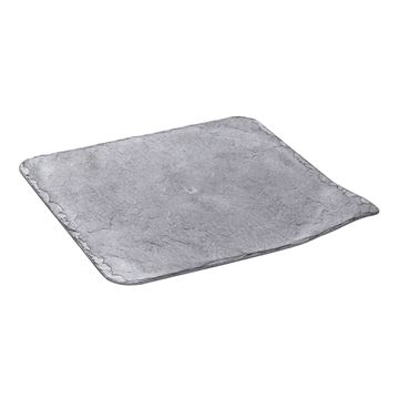 Bandejas Stone Plástico Piedra Gris 24x24Cm - 80Uds - 271008240-0